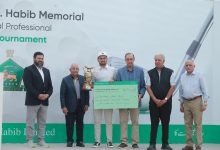 14th Rashid D. Habib Golf: Ahmad Baig successfully defends his title