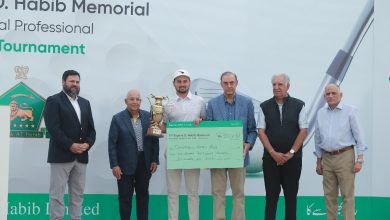 14th Rashid D. Habib Golf: Ahmad Baig successfully defends his title